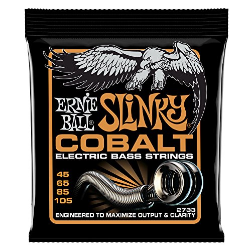 Ernie Ball, Hybrid Slinky Cobalt, Corde Per Basso Elettrico, Diametro 45-105