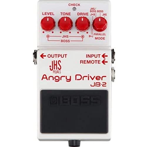 Boss Jb-2 Pedale Angry Driver Distortion Overdrive, Il Nuovo Pedale Overdrive Dalla Vastissima Gamma Timbrica