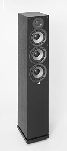 Elac Debut 2.0 - Altoparlante Da Pavimento F5.2, Scatola Per Riproduzione Musicale Tramite Impianto Stereo, Sistema Audio Surround 5.1, Suono Eccellen
