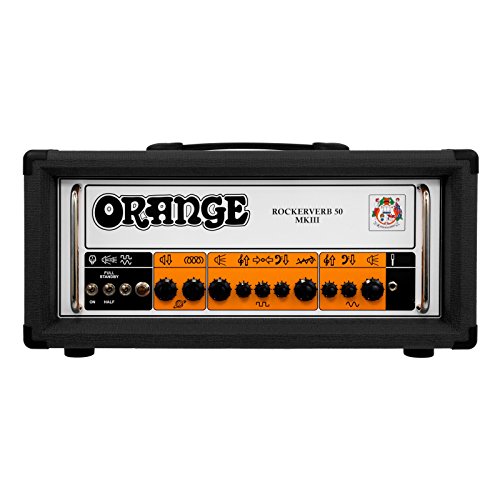 Orange Rockerverb 50H Mkiii Head Black - Amplificatore A Tubo Per Chitarre Elettriche