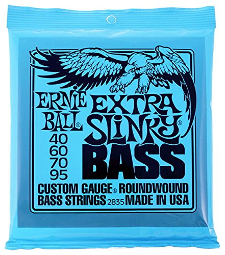 Cuerdas Bajo Electrico - Ernie Ball (2835) Extra (Juego Completo 040/060/070/095)