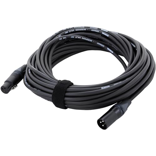 Cordial Peak Cpm 20 Fm Cavo Audio 20 M Xlr (3-Pin) Nero