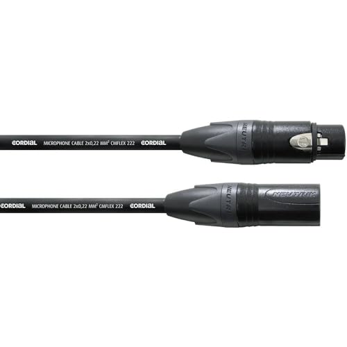 Cordial Cpm 20 Fm Flex Cavo Microphone Nero
