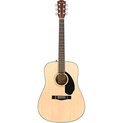 Fender Cd-60S - Chitarra Acustica Dreadnought, Colore: Naturale