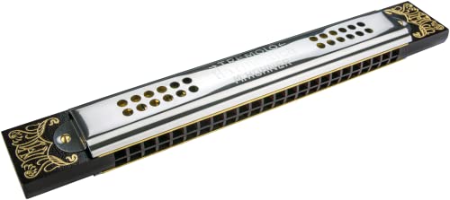 Hohner Surrogate Harp B-Major For Cross Turner, 48 Reeds - Armonica Tremolo