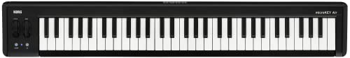 Korg Microkey2 61 Air, Tastiera Midi Usb 61 Tasti, Bluetooth, Wireless, Nera