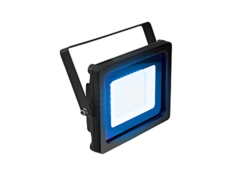Eurolite Led Ip Fl-30 Smd, Blu | Faro Piatto Per Esterni (Ip65) Con Led Colorati