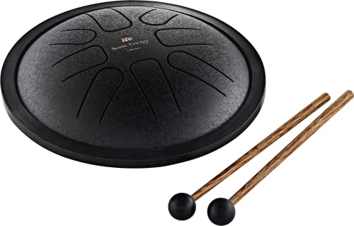 Sonic Energy Steel Tongue Drum – Small Tank Drum Da 7 Pollici In F Minore – Strumento In Acciaio Inossidabile Per Meditazione, Yoga, Bambini - Include