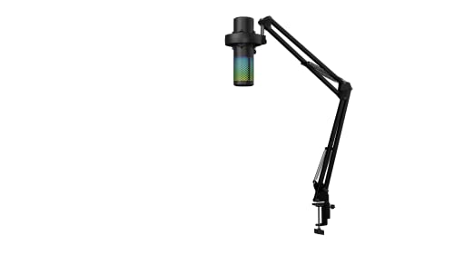 Newskill Micholder, Asta Microfonica A Forbice Regolabile, Supporto Universale Per Microfono, Installazione Con Morsetto Da Tavolo, Nero