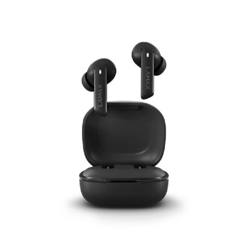 Lamax In-Ear Clips1 Anc Black Bt 5.3 Batteria 44 Ore.