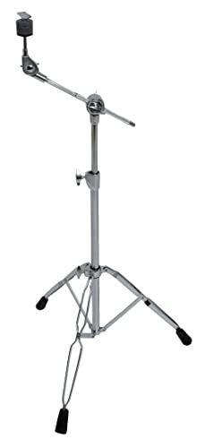 Stand Piatti A Giraffa Cbs-600 Sostegno Doppio, Versione Pesante, Giraffa Da 30 Cm, Altezza Ca. 70Cm/145 Cm, Asta Telescopica Ad 1 Livello