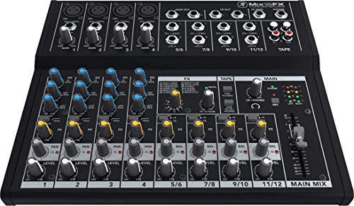 Mackie Mix12Fx Mixer Compatto 12 Canali Con Effetti