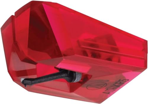 Audio Technica Atn-Xp5 Elliptical Stylus (Dj Phono Cartridge At-Xp5) (Red)