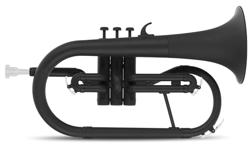 Classic Cantabile Mardibrass Flicorno Sib In Plastica Nero Opaco