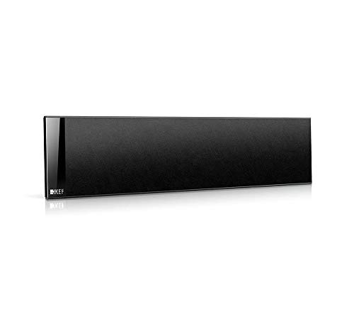 Kef T301C Center-Lautsprecher Schwarz Stück|Ultra Flach| 3,5Cm Tief|10-150W|Hifi|Heimkino|Tv