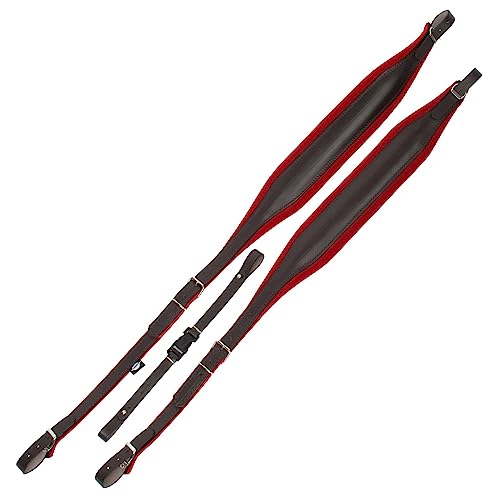 Alpenklang Tracolla Per Fisarmonica, 96/120 Bassi, Rosso/Marrone