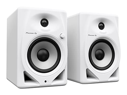 Pioneer Dj Dm-50D-W Sistema Di Monitor Da Tavolo Da 5" (Bianco)