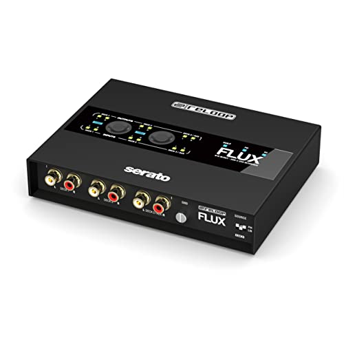 Reloop Flux - Interfaccia 6X6 In/Out Usb-C Dvs Per Serato Dj Pro, 24-Bit/96 Khz, Compatibile Con Giradischi, Cdj O Altri Lettori Multimediali, Hub Usb