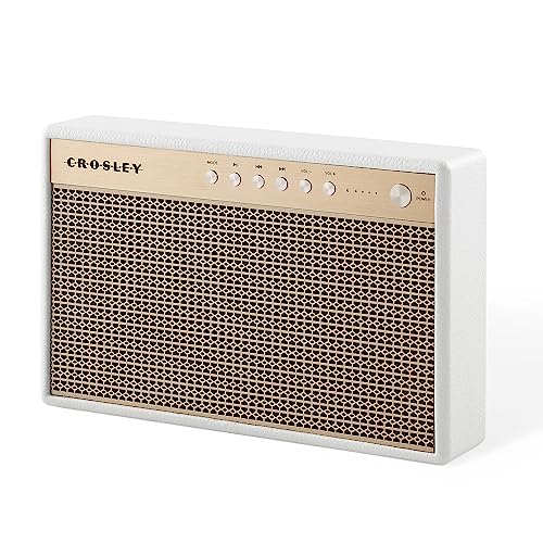 Crosley Montero - Altoparlante Bluetooth, Colore: Bianco Sabbia