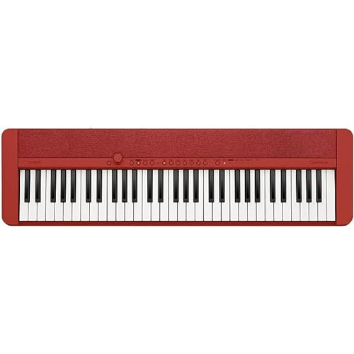 Casio Ct-S1 Rd, Casiotone Piano-Keyboard, Rosso