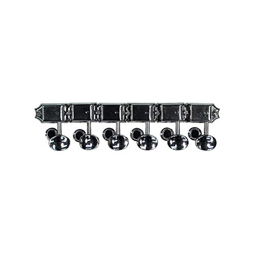 Fender® »American Vintage Strat®/Tele® Tuning Machines« Set Di Meccaniche Per Chitarra Elettrica- Ratio 15:1 - 6-Si. - Colore: Nichelato