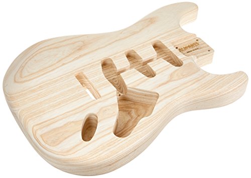 'Allparts Sbao"Swamp Ash Body Per Strat 3Sc Non Verniciata Ricambio E Piccole Parti Per Chitarra Elettrica