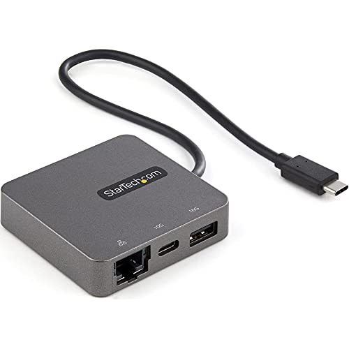 Startech.Com Adattatore Multiporta Usb-C A Hdmi E Vga - Docking Station Usb 3.1 Gen 2 10Gbps - Cavo Da 29 Cm (Dkt31Chvl)