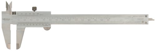 Mitutoyo 530-312 0 - Calibro Vernier A Doppia Scala Pollici/Metri (6"/150 Mm X 0,001"/0,02 Mm)