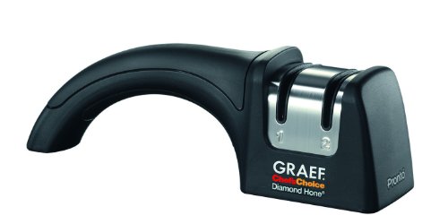 Graef Manueller Messerschärfer Pronto, Dischi Diamantati, Nero