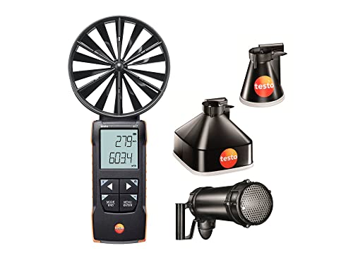 Testo Kit 317 Con Imbuti E Raddrizzatore Di Flusso Con Connettività Di Applicazione