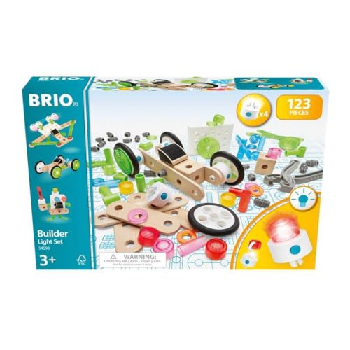 Brio 34593 Set Costruzioni Con Luci, Gioco Educativo, Età Raccomandata 3+