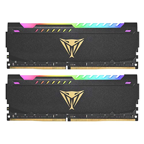 Patriot Memory Viper Steel Rgb Kit Ddr4 Ram Led 16Gb (2 X 8Gb) 3200Mhz Cl18