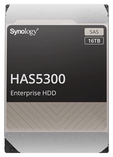 Synology Has5300 16Tb 3.5 Zoll Sas 12Gb/S - Interne Festplatte (Has5300-16T)