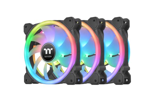 Thermaltake Tt Swafan 14 Radi. Fan 3P. 120X120X25 Cl-F138-Pl14Sw-A, Black