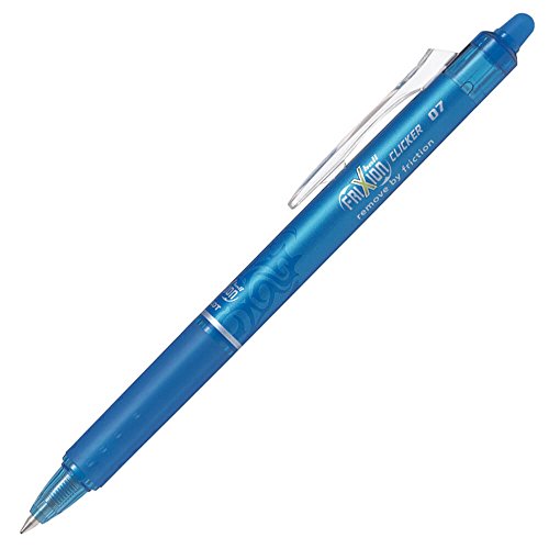 Pilot Pen - Penna Roller Frixion Ball Clicker, 0,4 Mm, Azzurro