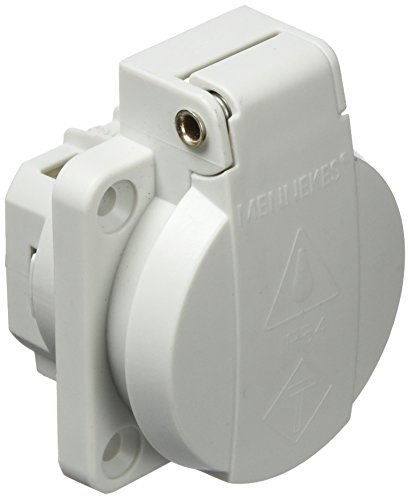 Mennekes 101700018 Basi Schuko Borna Fast 16 A/230 V, Prese Schuko, Grado Di Protezione Ip 54, Grigio