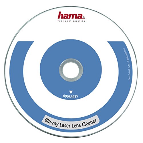 Hama Disco Di Pulizia Per Blu-Ray, Bianco/Blu