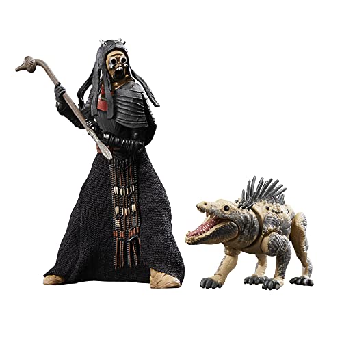Figura Azione Tusken Warrior E Massiff 9Cm