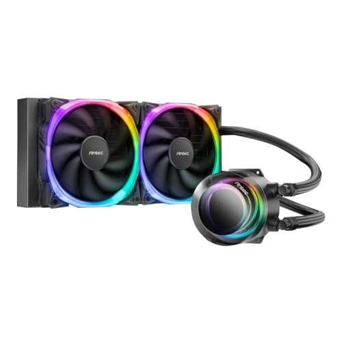 Antec Vortex 240 All-In-One Argb Cpu Liquid Cooler, Intel E Amd Socket Supporto