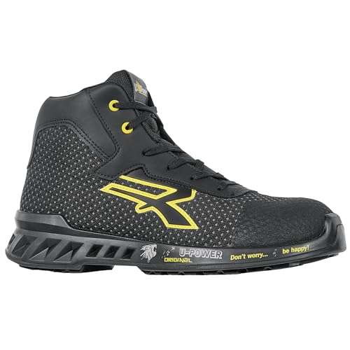 U-Power Red Leve Joe, Scarpe Antinfortunistiche, Alte, Leggere E Flessibili, Antiperforazione, Antiperforazione, Con Suola Infinergy, Con Puntale In A