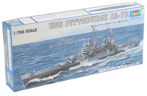 Trumpeter Modellino Nave Da Guerra- Uss Pittsburgh Ca-72 1944 Scala 1:700 (Tru05726)