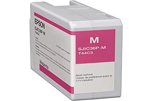 Epson Sjic36P(M): Cartucho Tinta Para Colorworks C6500/C6000 (Magenta)