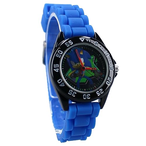 Sonic The Hedgehog Prime Orologio Analogico Da Polso Per Bambini - Colore Blu