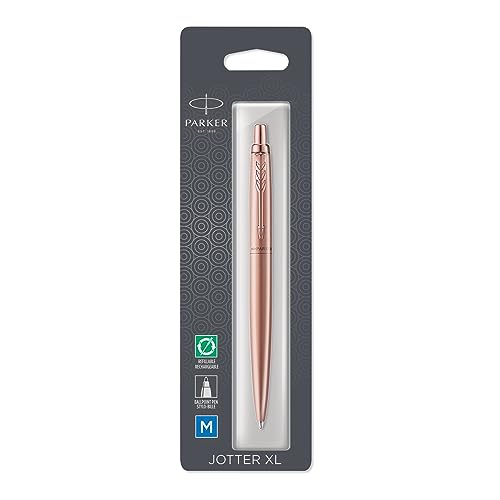Bolígrafo Parker Jotter Xl Monochrome Prem.Rosã‰Gd. Bl. M