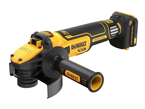 Dewalt Smerigliatrice Angolare A Batteria Dcg409Vsnt-Xj, Smerigliatrice Da Taglio, 18 V, 125 Mm