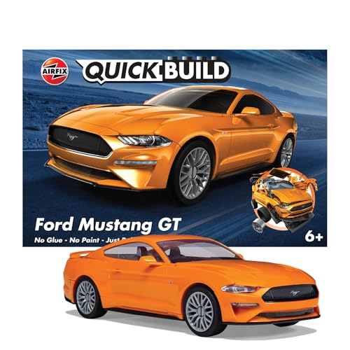 Quickbuild- Car Costruzione Rapida, Colore Arancione, J6036