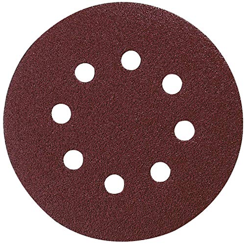 Makita P-43555 - Confezione 10 Sandpaper Perforato 125 Millimetri 80 Grana Bo5020-21-30-31-41