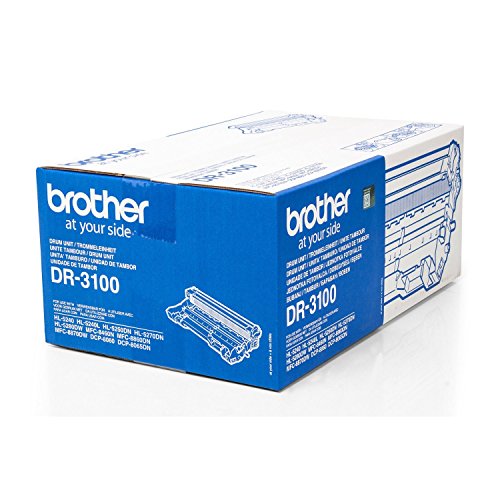 Brother Dr3100 Tamburo Originale Per Stampanti Hl-5240L, Hl-5240, Hl-5250Dn, Hl-5270Dn, L-5280Dw, Dcp-8060, Mfc-8460N, Dcp-8065Dn, Mfc-8860Dn, Mfc-887