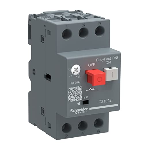 Schneider Gz1E07 1.6 – 2 Easypact Tvs Motore Interruttore Automatico, Bianco