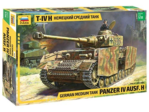 Zvezda 500783620 – Modellino Di Carro Armato Iv Ausf.H (Sd.Kfz 161/2), Modellismo, Modellismo, Modellismo, Modellismo, Hobby, Bricolage, Kit Di Plasti